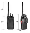 Radio Walkie Talkie Baofeng Bf-888s Uhf X4 Bateria 2800m Ah