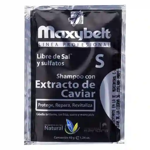 Maxybelt Shampoo Extracto De Caviar X 40ml