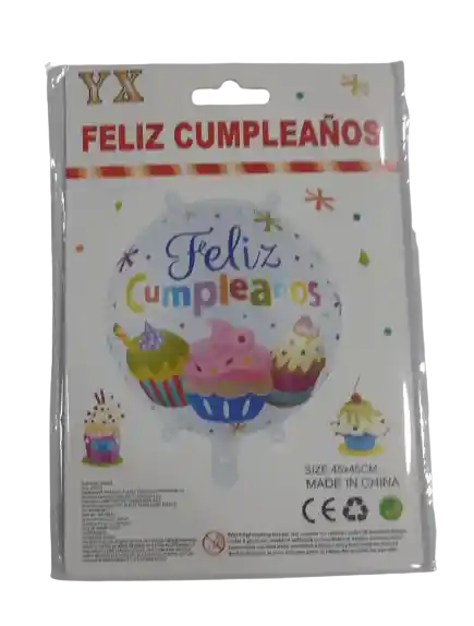 Globo Feliz Cumpleaños