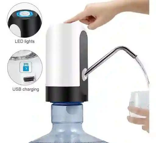 Dispensador Filtro Automatico De Agua Para Botellon Recargable