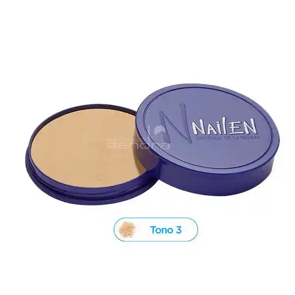 Nailen Polvo Compacto N.3 N.p X 14gr