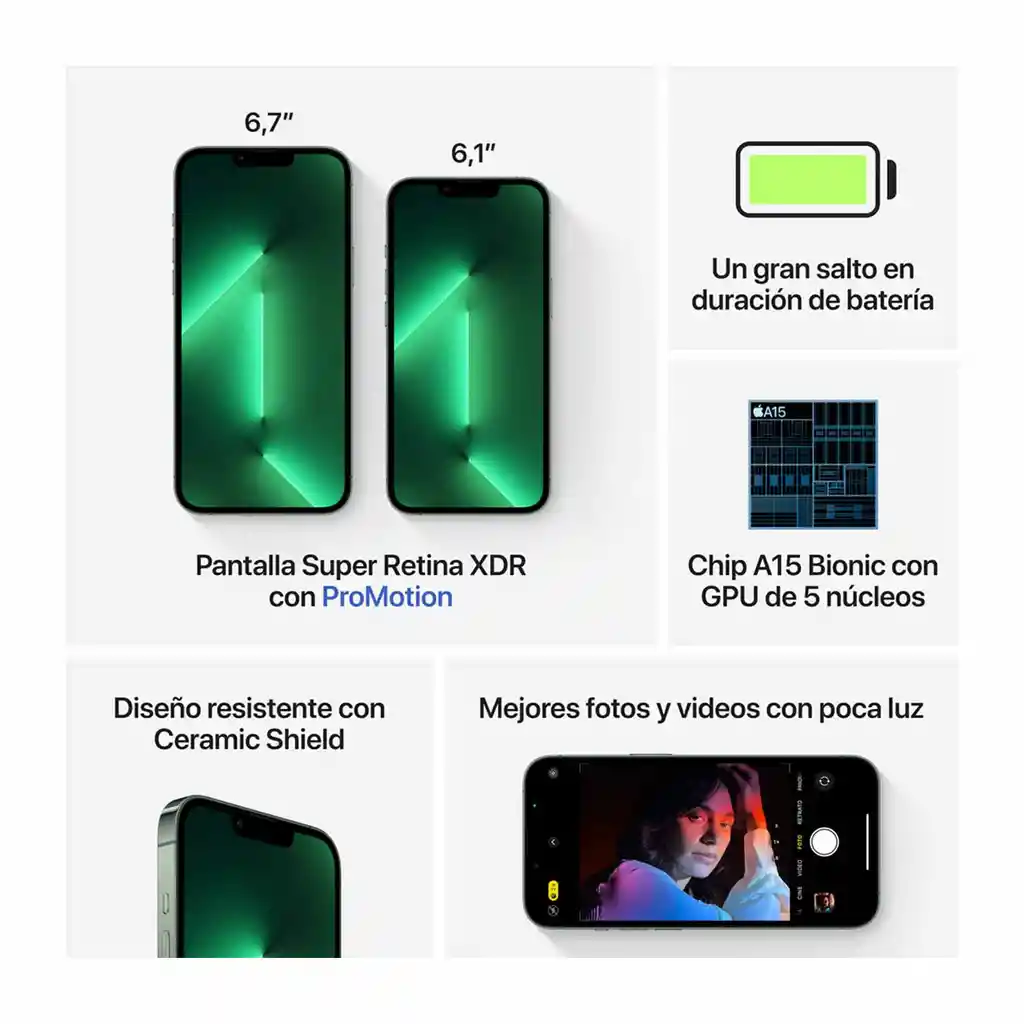 iPhone13 Pro Max 128Gb Verde