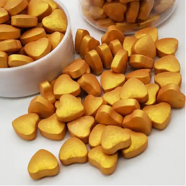 Gragea Corazon Mini Dorado 50gr