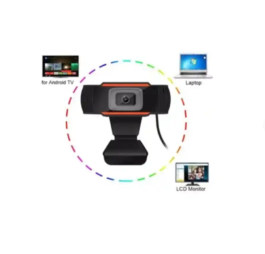 Camara Web Hd 1080p Microfono Computador Pc Portatil Laptop Webcam