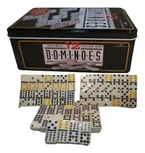 Domino Doble 12 X91 Fichas Juego De Mesa