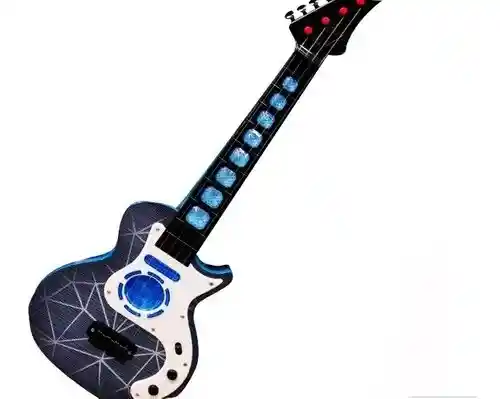 Guitarra Musical Sonidos Música Luces Niños Regalo Juguete