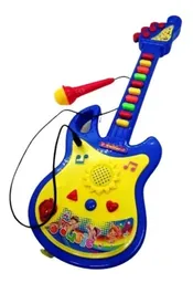 Guitarra Microfono Musical Bebes Animales Juguete Niños