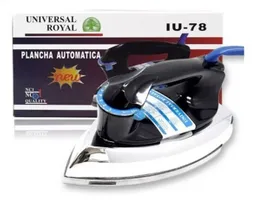 Universal Plancha Seca Roparoyal Iu-78 Negro Plateado