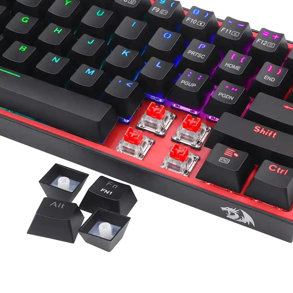 Redragon Teclado/keyboard K616-rgb Fizz Pro - Mecaniconegro