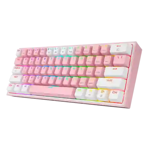 Redragon Teclado K616-Rgb Fizz Pro - Mecanicorosa-Blanco