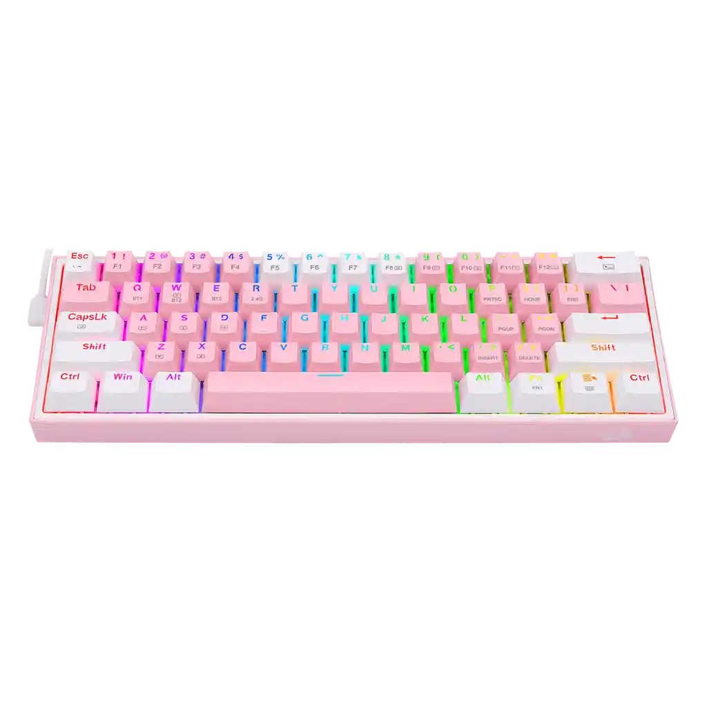 Redragon Teclado K616-Rgb Fizz Pro - Mecanicorosa-Blanco