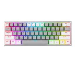 Redragon Teclado K616-Rgb Fizz Pro Mecanicogris-Blanco