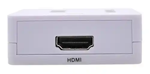 Convertidor Vga A Hdmi Tv Monitor Portatiles Pc + Audio