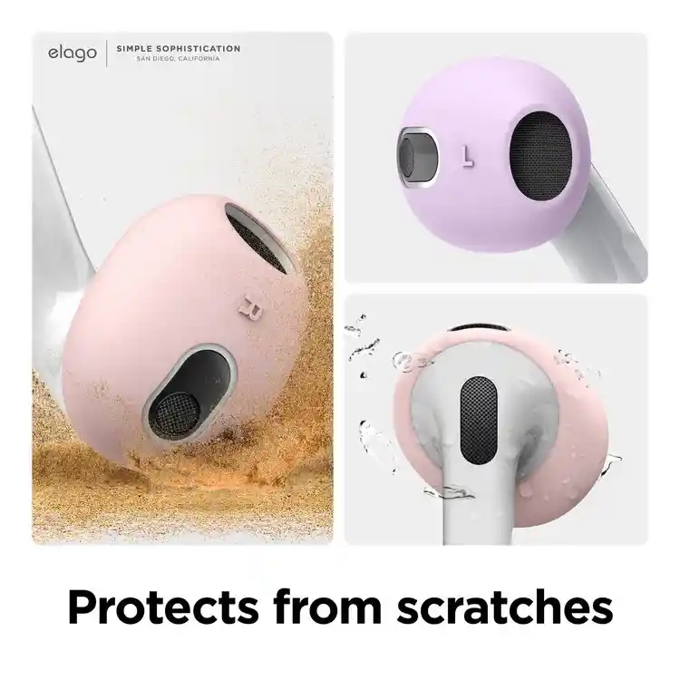 Almohadillas De Silicona Para Airpods 3 X2 Pares En Colores