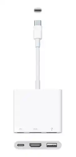 Adaptador De Apple Usb-c A Hdmi/ Usb / Usb C - 3 En 1