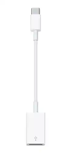 Cable Adaptador De Apple Usb - C A Usb Blanco