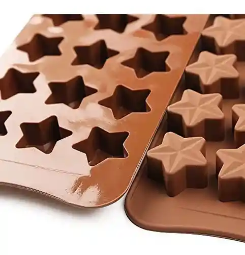 Molde Chocolate Estrellas