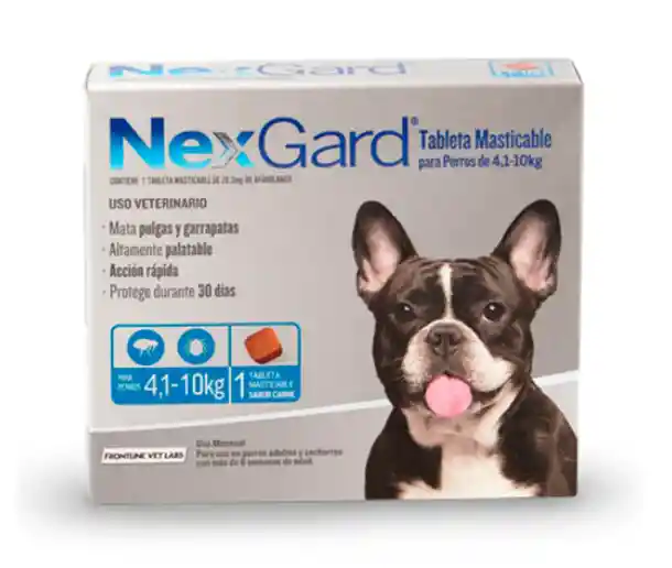 Nexgard / Peso 4,1 A 10kg