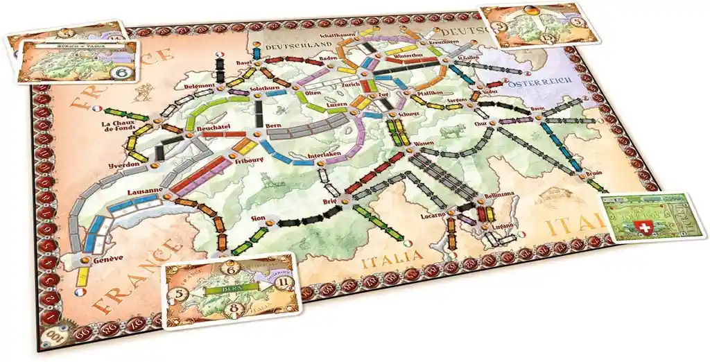 Juego De Mesa Ticket To Ride India Aventureros Tren Español