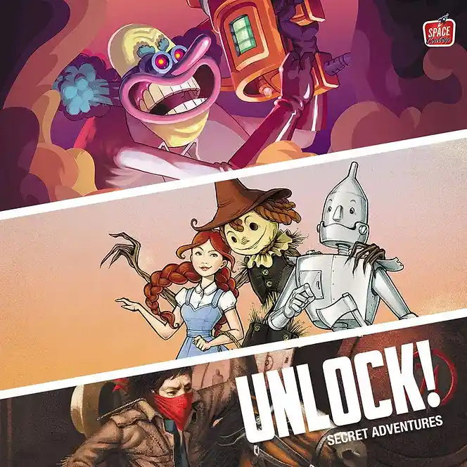 Juego De Mesa Unlock! Secret Adventures Español Adulto Niños