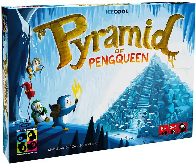 Juego De Mesa Pirámide De Pingüinos Español Adulto Niños