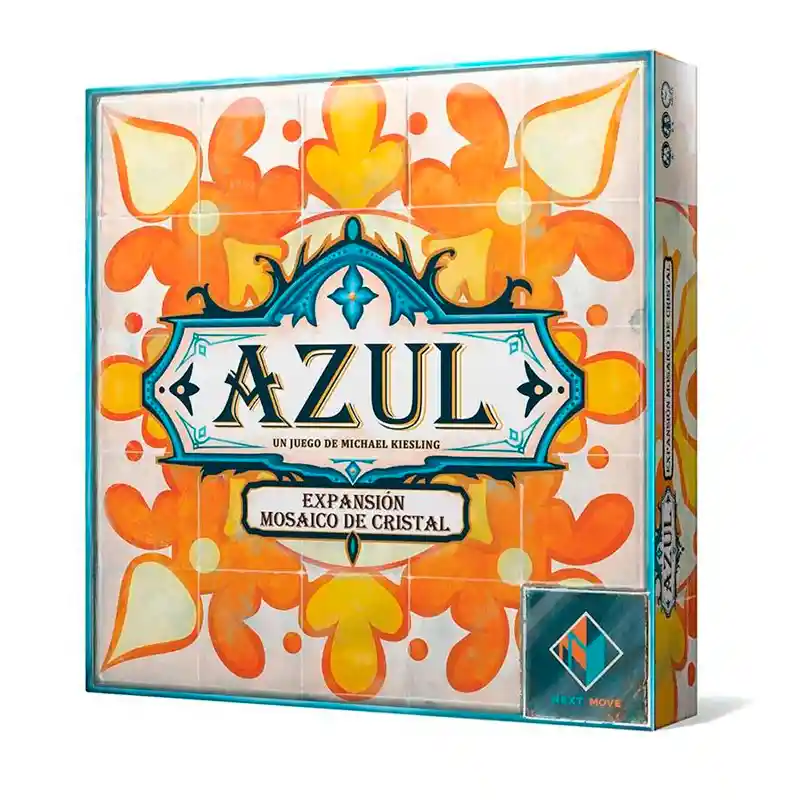 Juego De Mesa Azul Mosaico De Cristal Expansión