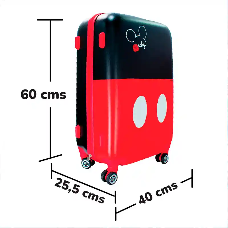 Maleta De Viaje Mickey Trolley Disney