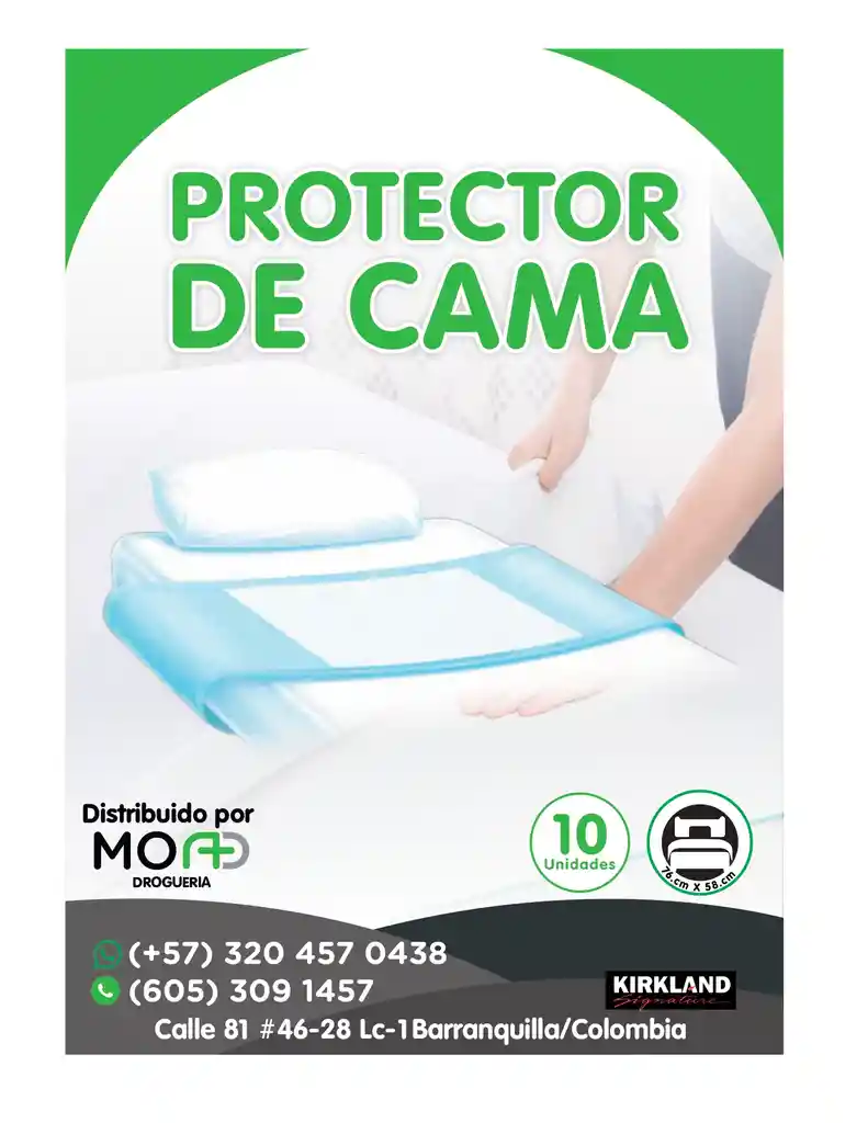 Protectores De Cama (sabanillas) Pads X 10 Und