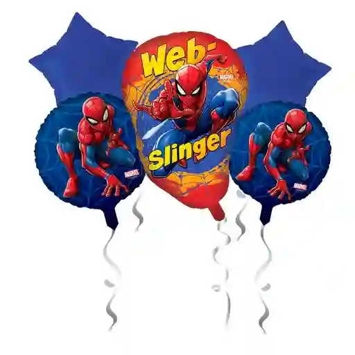 Kit De Globos Spiderman Marvel