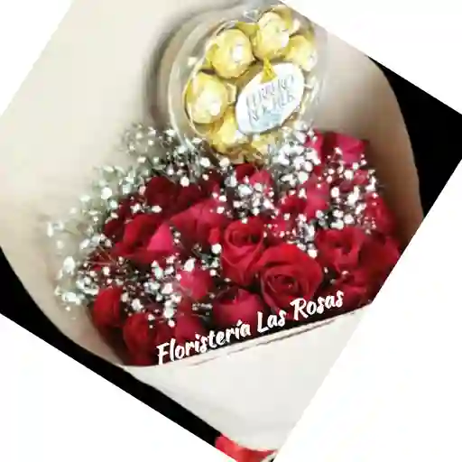 Rosas Rojas Bouquet Dulce Amor