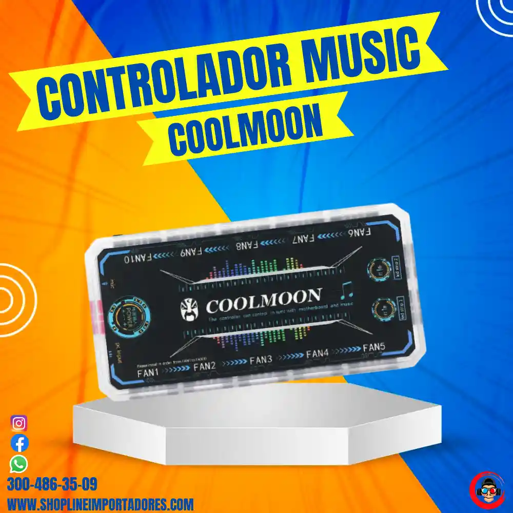 Controlador De Musica Coolmoon Original