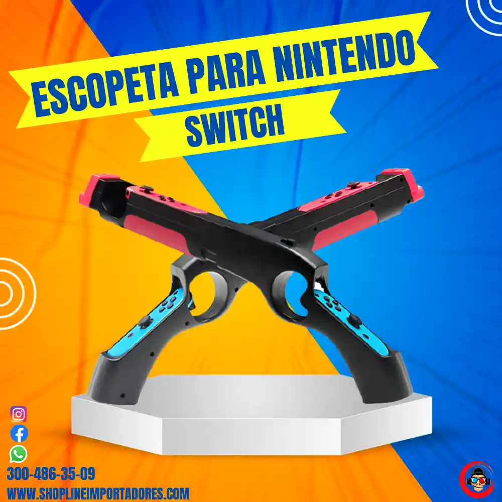 Nintendo Switch Escopeta Para