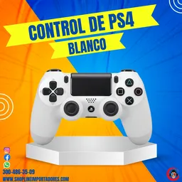 Ps4 Control Blanco