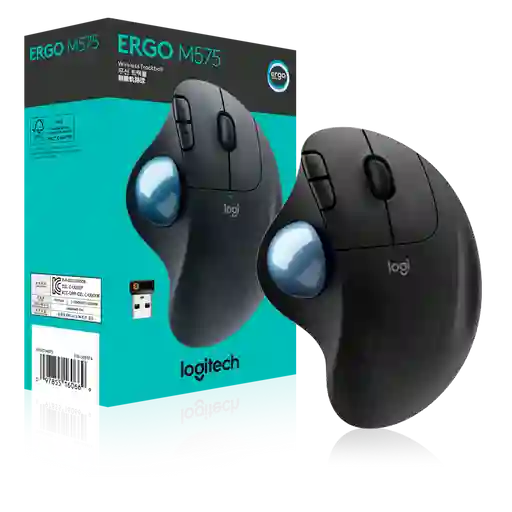 Logitech Mousetrackball Inalambrico Ergo M575