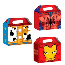 Caja De Regalo Tamaño M Super Heroes O Toy Story