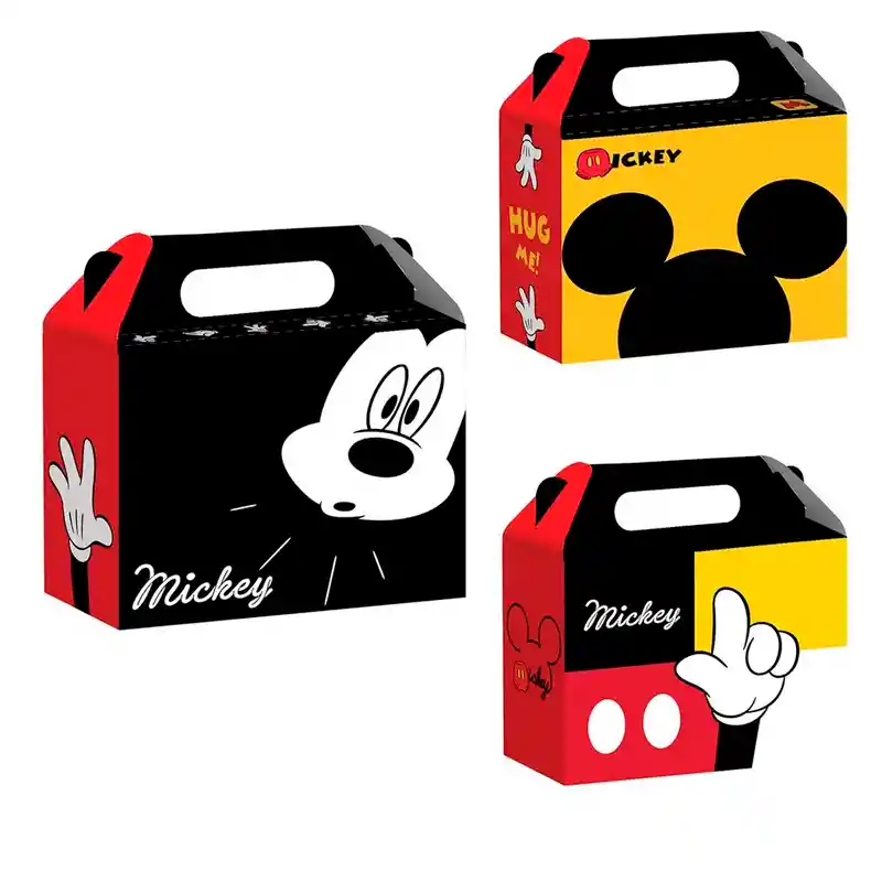 Caja De Regalo Tamaño M Mickey O Minnie