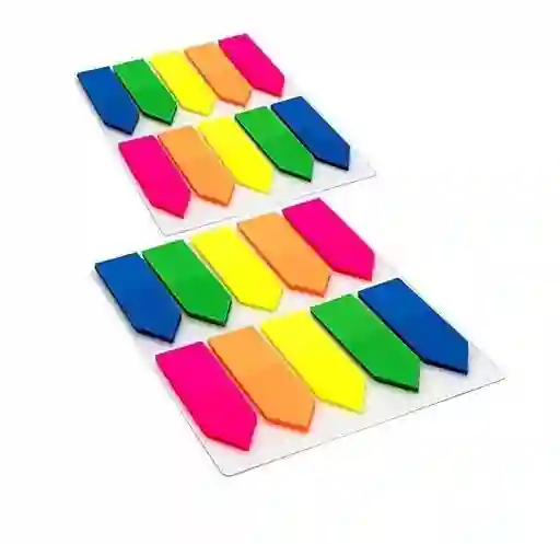 Separadores Adhesivos Banderines Colores X5
