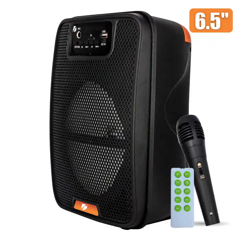 Parlante Recargable Bt Wireless Speaker 6.5 + Mic Ktx-1286