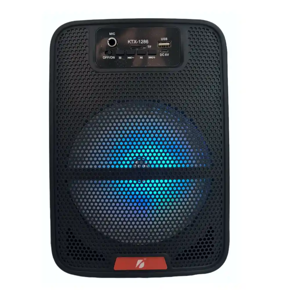 Parlante Recargable Bt Wireless Speaker 6.5 + Mic Ktx-1286