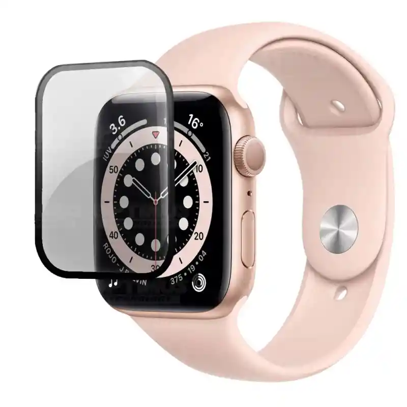 Vidrio Templado Protector Cerámico Para Reloj Apple Watch Serie 1 Al 7 De 44 Mm