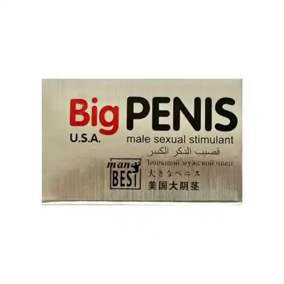 Big Penis Potenciador X3 Pastillas