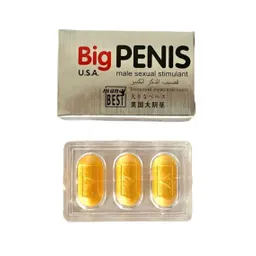 Big Penis Potenciador X3 Pastillas