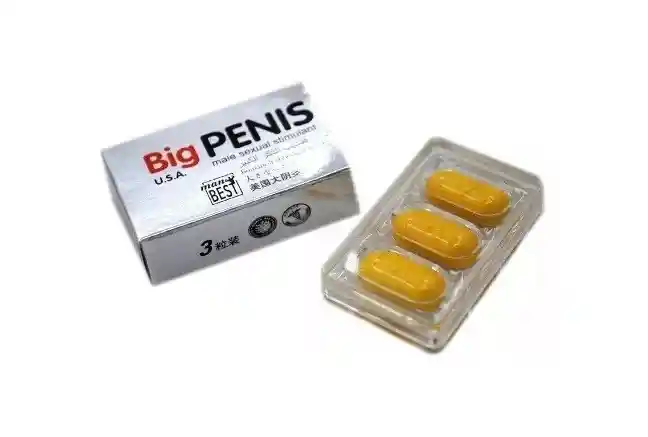Big Penis Potenciador X3 Pastillas