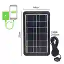 Panel Solar Portátil 6v 3w Cable Usb Cargador Celular Cl-630