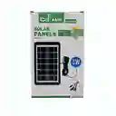 Panel Solar Portátil 6v 3w Cable Usb Cargador Celular Cl-630