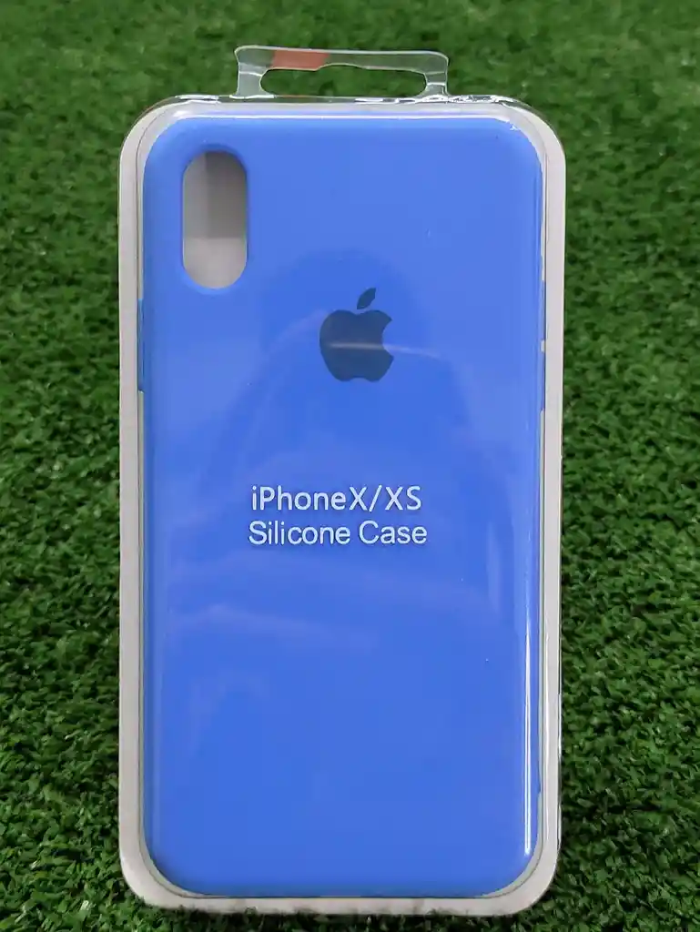 Iphone X | Forro Protector| Silicone Case | Azul Francia | Iphone | Carcasa | Funda | Anti Humedad