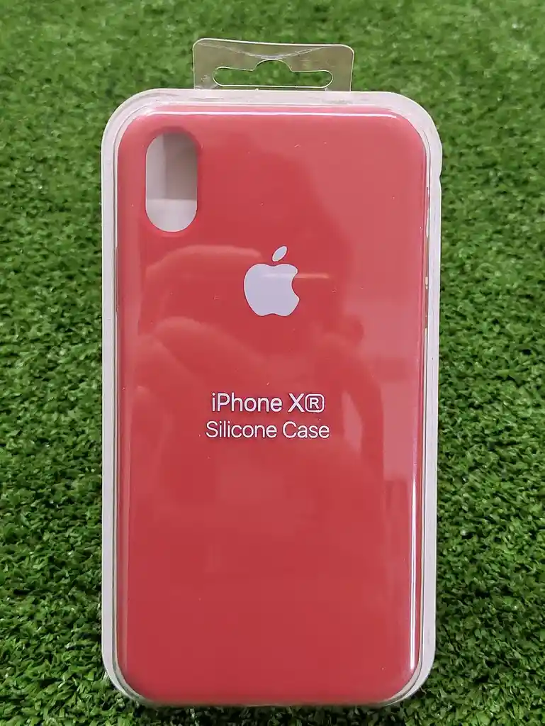 Iphone Xr | Forro Protector| Silicone Case | Rojo | Iphone| Carcasa | Funda | Anti Humedad