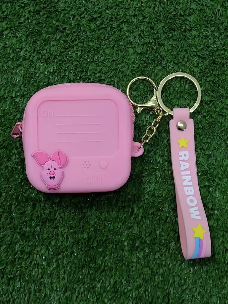 Monedero Llavero De Lujo Winnie The Pooh | Piglet | Rainbow | Monederos | Llaveros