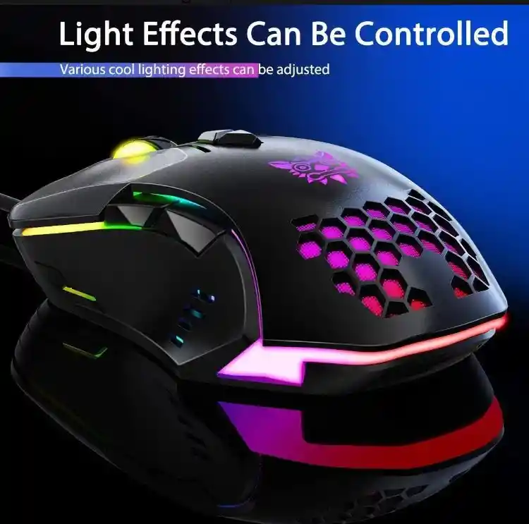 Mouse Gamer Rgb Con Botones Onikuma