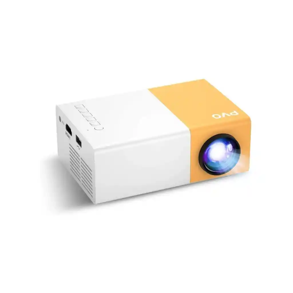Mini Proyector Led Video Beam 600 Lumens Yg300 Hdmi Usb Av